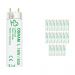 Lot 25x Osram L 18W 830 Lumilux | 59cm - Blanc Chaud