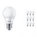 Mehrfachpackung 10x Philips CorePro LEDbulb E27 A60 8.5W 927 Matt | Höchste Farbwiedergabe - Extra Warmweiß - Dimmbar - Ersatz für 60W