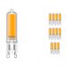 Mehrfachpackung 12x Philips CorePro LEDcapsule G9 3.5W 827 | Extra Warmweiß - Ersatz für 40W