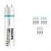 Lot 10x Philips LEDtube EM HO 20.5W 830 150cm (MASTER valeur) | Blanc Chaud - Starter LED incl. - Équivalent 58W