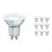 Lot 10x Osram Parathom GU10 PAR16 4.3W 840 120D | Remplacement 50W
