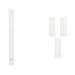 Lot 10x Osram Dulux L LED 2G11 18W 830 | 4 broches - Remplacement 36W