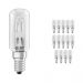 Multipack 15x Osram 64860 Halolux T Eco 25W E14 Clear