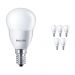 Multipack 6x Philips CorePro LEDluster E14 P45 5.5W 827 Matt | Replaces 40W