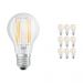 Lot 10x Osram Parathom Retrofit classique E27 A 8.5W 827 Filament | Remplacement 75W