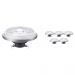 Lot 6x Philips LEDspot ExpertColor G53 AR111 (MASTER) 15W 940 40D | Dimmable - Meilleur rendu de couleur - Remplacement 75W