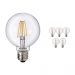 Lot 6x Sylvania ToLEDo Retro Globe E27 G80 4W Claire | Remplacement 40W