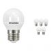 Lot 6x Sylvania ToLEDo Ball E27 P45 Dépolie 5.5W | Remplacement 40W
