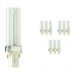 Lot 10x Philips PL-S 5W 827 2P (MASTER) | 2 broches