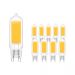 Fordelspakke 10X Noxion LED Bolt G9 2W 827 | ekstra varm hvid - erstatter 21W