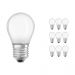Fordelspakke 10x Osram Parathom Retrofit Classic E27 P45 4W 827 470lm matt | ekstra varm hvid - erstatter 40W