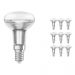 Fordelspakke 10x Osram Parathom E14 R50 2W 827 110lm | ekstra varm hvid - erstatter 25W