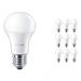 Fordelspakke 10x Philips CorePro LEDbulb E27 A60 12.5W 840 Matt | erstatter 100W