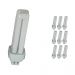Fordelspakke 10x Osram Dulux D/E 13W 840 | kold hvid - 4-pinde
