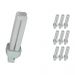 Fordelspakke 10x Osram Dulux D 13W 840 | kold hvid - 2-pinde