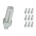 Multipack 10x Osram Dulux D 10W 827 | Extra Warm White - 2-Pin