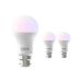 Mehrfachpackung 3x Calex Smart Standard LED Glühbirne B22 8,5W 806lm 2200-4000K | Tuya Wifi