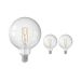 Mehrfachpackung 3x Calex Smart Globe G125 E27 7,5W 1055lm 1800-3000K Fadenlampe | Tuya Wifi