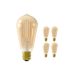 Mehrfachpackung 5x Calex Smart Rustikal Fadenlampe LED Glühbirne Gold E27 7W 806lm 1800-3000K| Tuya Wifi