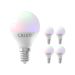 Multipack 5x Calex Smart Spherical LED Bulb E14 5W 470lm 2200-4000K | Tuya Wifi