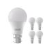 Multipack 5x Calex Smart Standard LED Bulb B22 9W 806lm 2200-4000K | Tuya Wifi