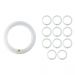 Mehrfachpackung 12x Osram Lumilux T9 C 32W 840 G10Q