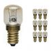 Mehrfachpackung 10x Sylvania Pygmy E14 25W 240V 925