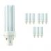 Mehrfachpackung 10x Philips PL-C 10W 827 2P (MASTER) | 2-Pins