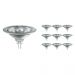 Mehrfachpackung 10x Osram 41900 Halospot 48 20W 12V GY4 SP 8D