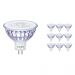 Mehrfachpackung 10x Philips LEDspot LV Value GU5.3 MR16 5.5W 840 36D (MASTER) | Dimmbar - Ersatz für 35W