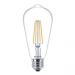 Philips Classic LEDbulb E27 Edison 7W 827 Klar | Ersatz für 60W