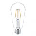 Philips Classic LEDbulb E27 Edison 4W 827 Clear | Replaces 40W