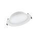 Ledvance LED Deckenstrahler Aluminum DN200 25W 830 IP44 | Warmweiß - Ersetzt 2x26W