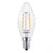 Philips Classic LEDcandle E14 ST35 2.5W 827 klar | erstatter 25W