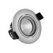 Noxion LED Spot Hydro IP65 aluminium 2700K 6W | bedste farvegengivelse - dæmpbar