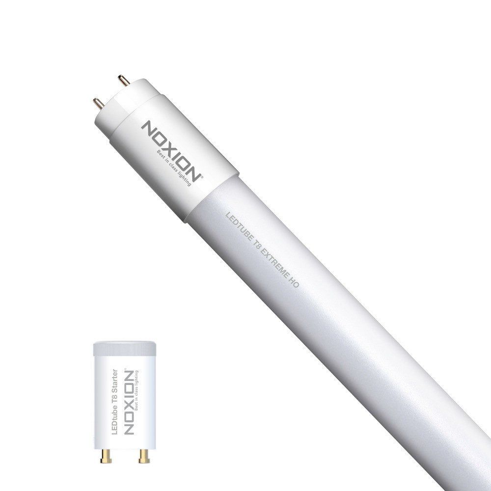 Noxion Avant LEDtube T8 Extreme HO (EM/Direct) 150cm 18W 827 | Extra Warm White - incl. LED Starter - Replaces 58W Noxion Avant LEDtube T8 Extreme HO (EM/Direct) 150cm 18W 827 | Extra Warm White - incl. LED Starter - Replaces 58W