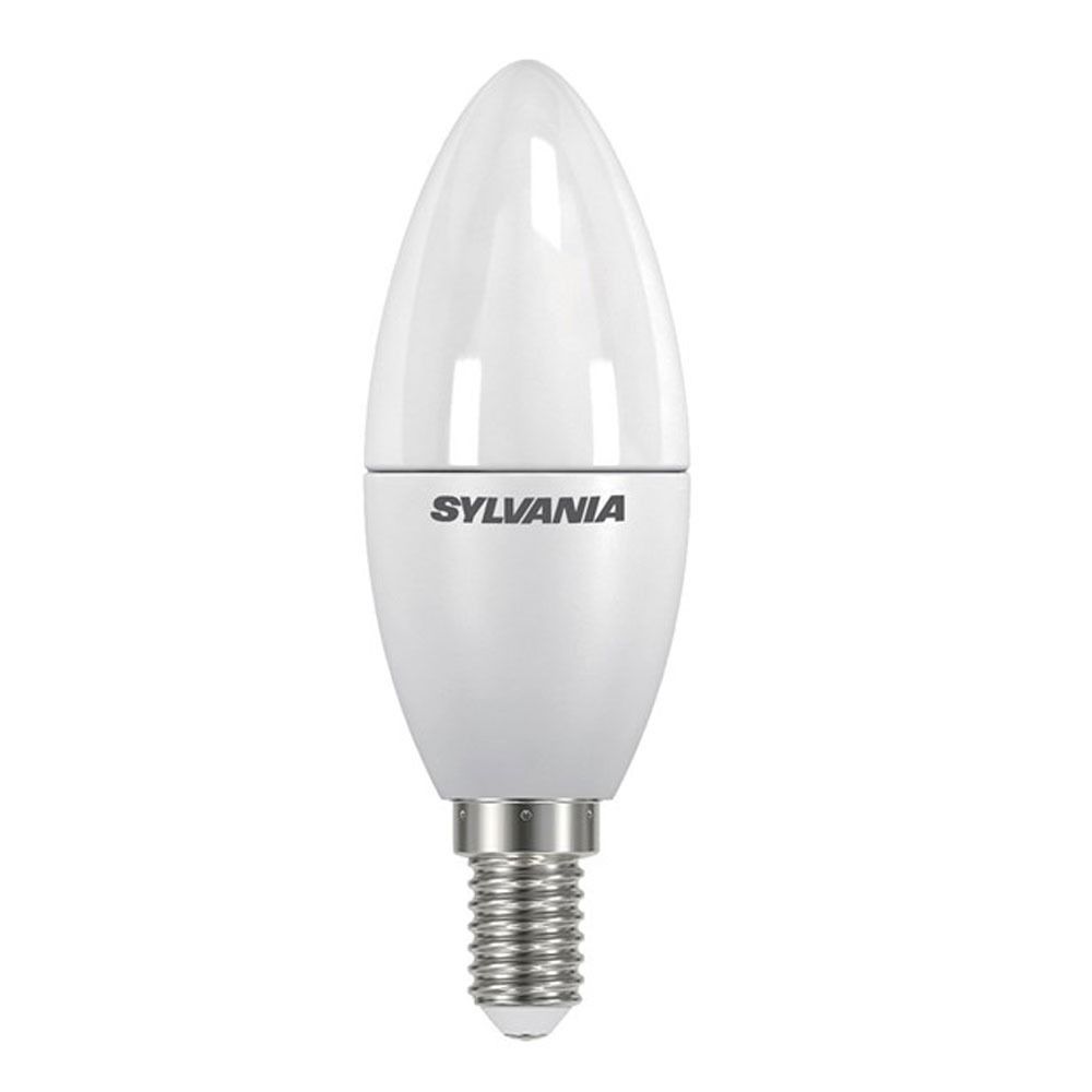 Sylvania ToLEDo Candle E14 B35 Frosted 5.5W | Replaces 40W Sylvania ToLEDo Candle E14 B35 Frosted 5.5W | Replaces 40W