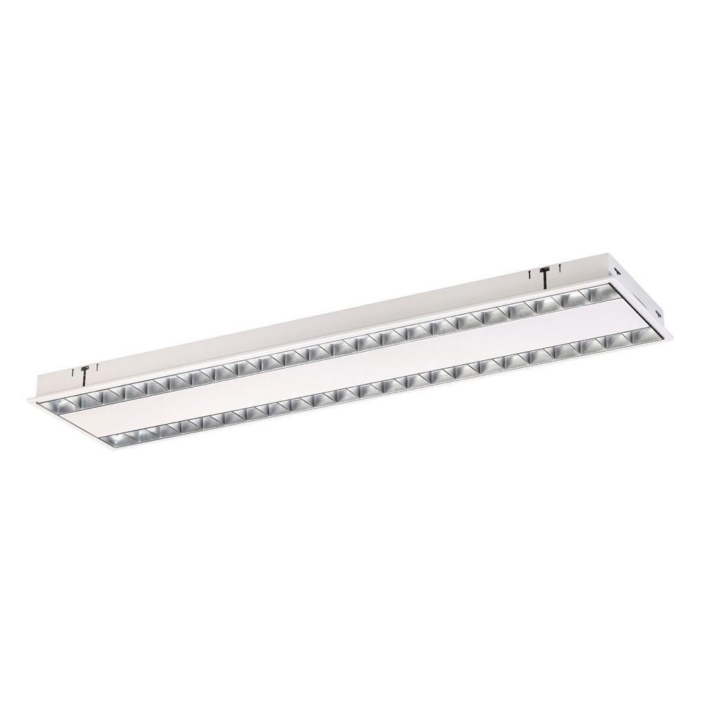 Noxion Panel LED Louvre 30x120cm 4000K UGR<15 | Blanco Frio - Reemplazo 2x36W Noxion Panel LED Louvre 30x120cm 4000K UGR<15 | Blanco Frio - Reemplazo 2x36W