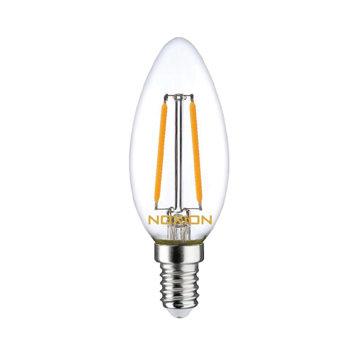 Noxion Lucent Fadenlampe LED Candle 2.5W 827 B35 E14 Klar | Dimmbar - Ersatz für 25W Noxion Lucent Fadenlampe LED Candle 2.5W 827 B35 E14 Klar | Dimmbar - Ersatz für 25W