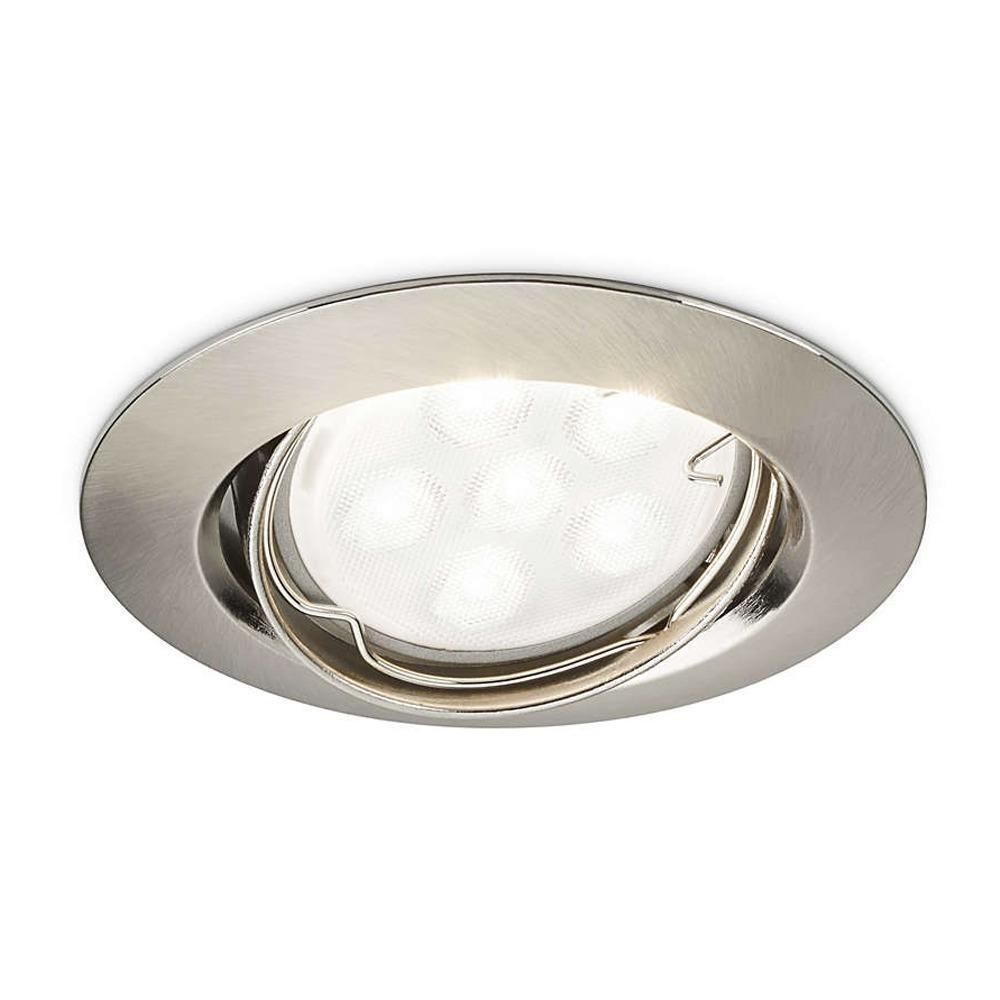 Philips LED Spot Zadora RS049B 4.2W 2700K 40D Aluminium incl. GU10 LEDspot | vervangt 50W Philips LED Spot Zadora RS049B 4.2W 2700K 40D Aluminium incl. GU10 LEDspot | vervangt 50W