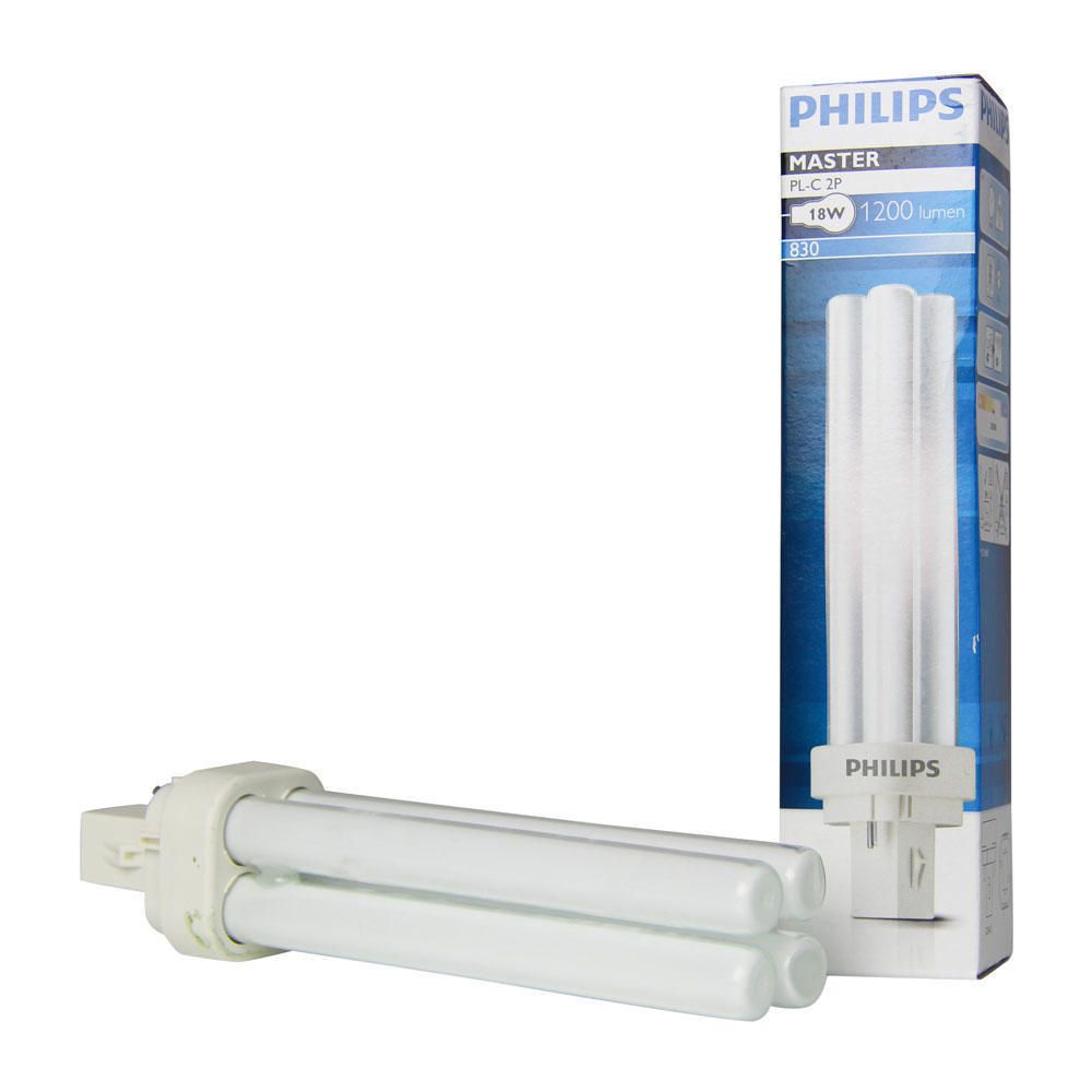 Philips PL-C 18W 830 2P MASTER | 2-Pin Philips PL-C 18W 830 2P MASTER | 2-Pin