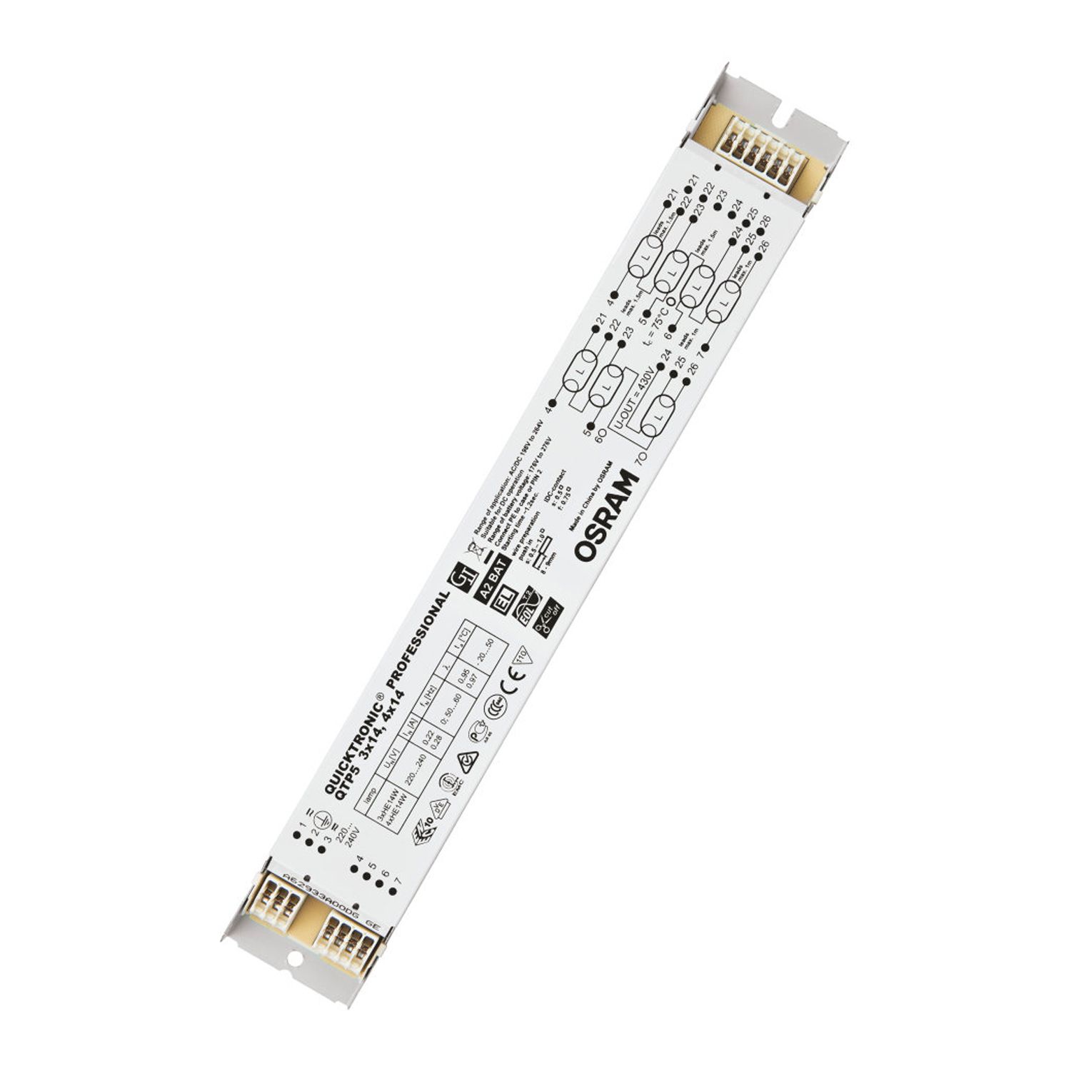 Osram QTP5 3X14.4X14/220-240 Osram QTP5 3X14.4X14/220-240