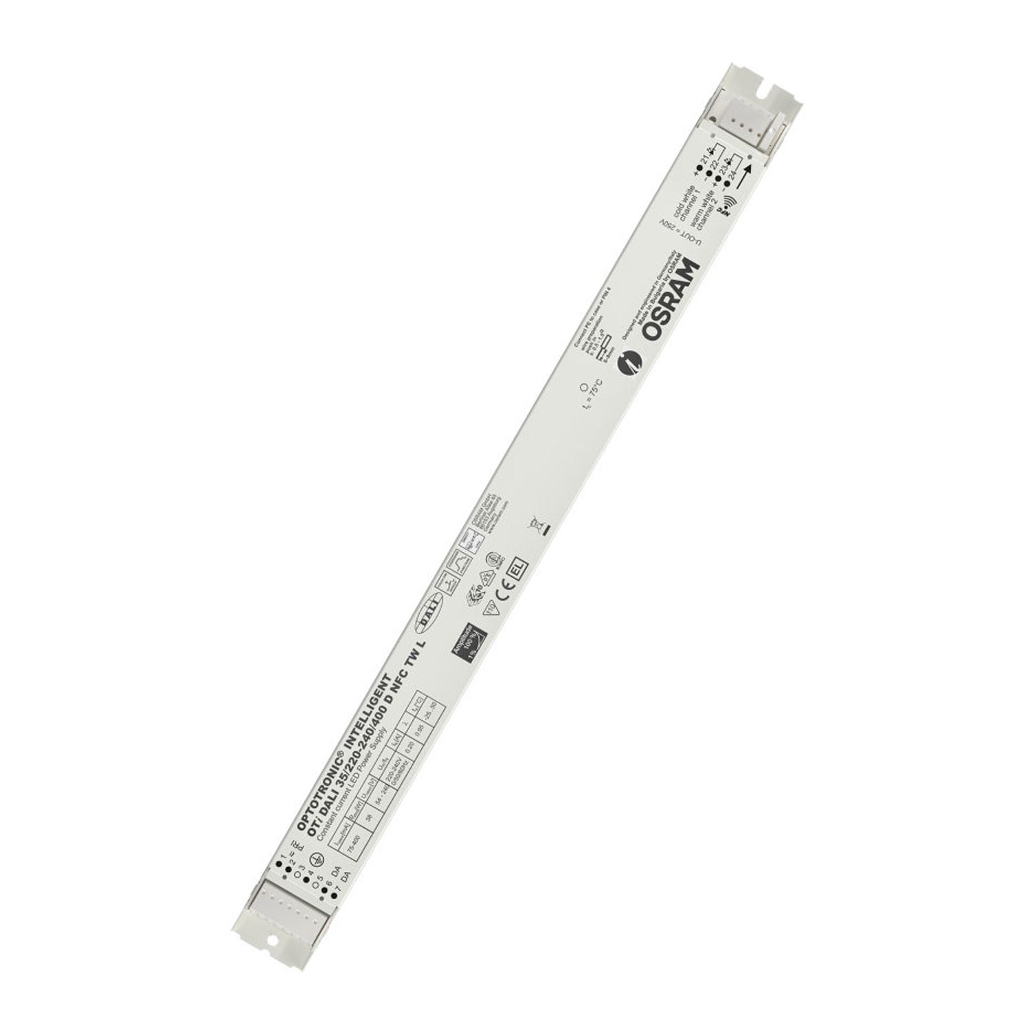 Ledvance Driver LED Optotronic Intelligent Tunable Dali 35W 400 D NFC TWL | Convertisseur Electronique - Dimmable Ledvance Driver LED Optotronic Intelligent Tunable Dali 35W 400 D NFC TWL | Convertisseur Electronique - Dimmable