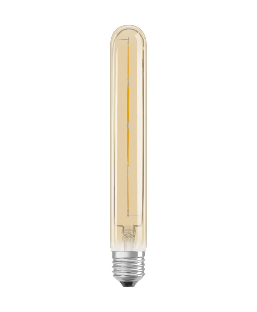 Osram Vintage 1906 LED E27 Tubular 4.5W 824 Goud | Dimbaar - Vervanger voor 35W Osram Vintage 1906 LED E27 Tubular 4.5W 824 Goud | Dimbaar - Vervanger voor 35W