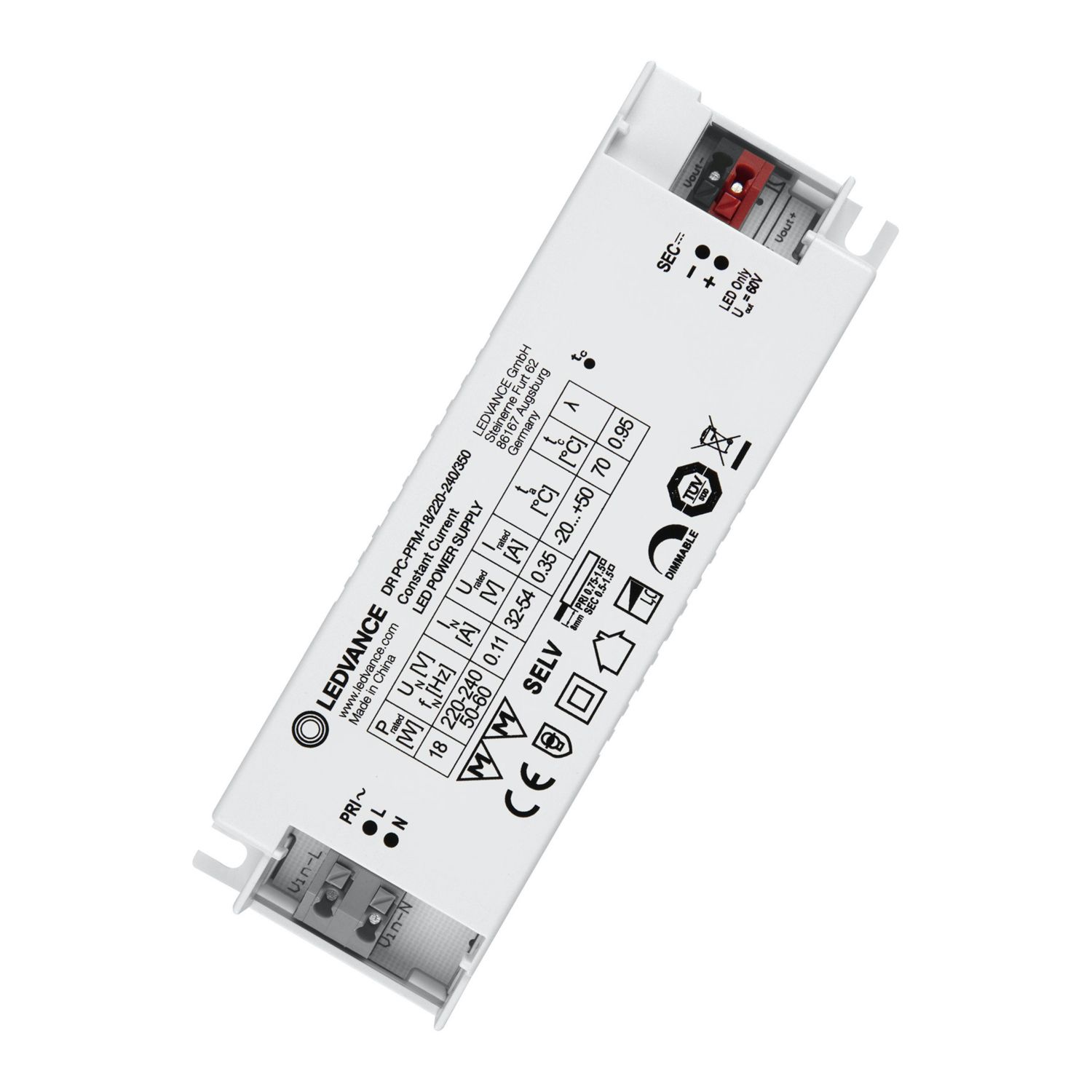 Ledvance Driver Performance 18W 350 PC Ledvance Driver Performance 18W 350 PC