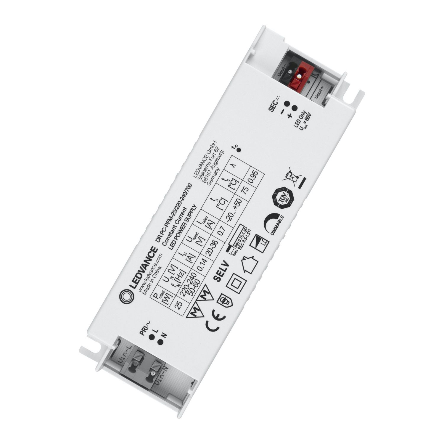 Ledvance Driver Performance 25W 700 PC Ledvance Driver Performance 25W 700 PC