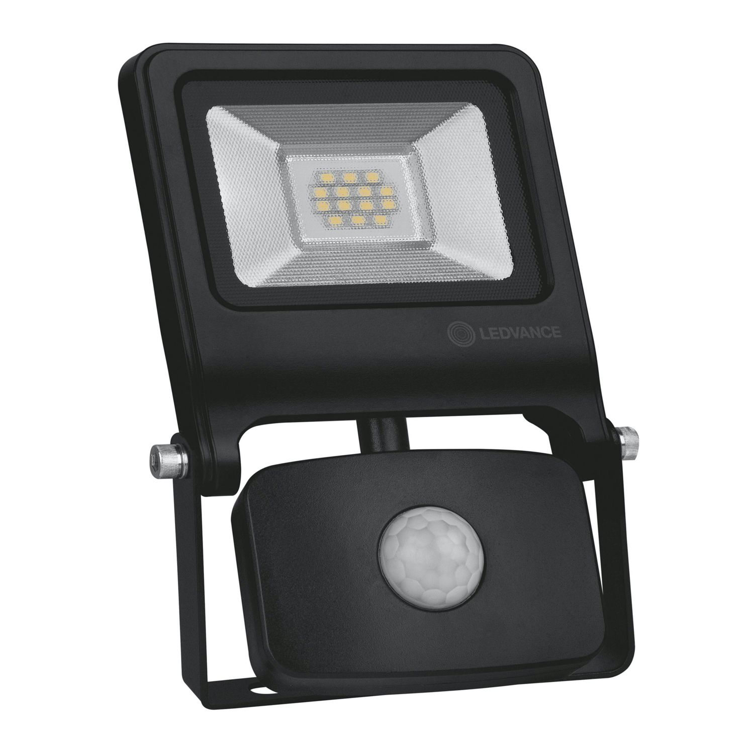 LEDVANCE LED Floodlight Value 10W 4000K 800lm IP44 Black | With Sensor LEDVANCE LED Floodlight Value 10W 4000K 800lm IP44 Black | With Sensor