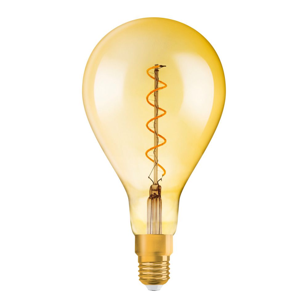 Osram Vintage 1906 LED E27 5W 820 Fadenlampe Gold | Dimmbar - Ersatz für 28W Osram Vintage 1906 LED E27 5W 820 Fadenlampe Gold | Dimmbar - Ersatz für 28W