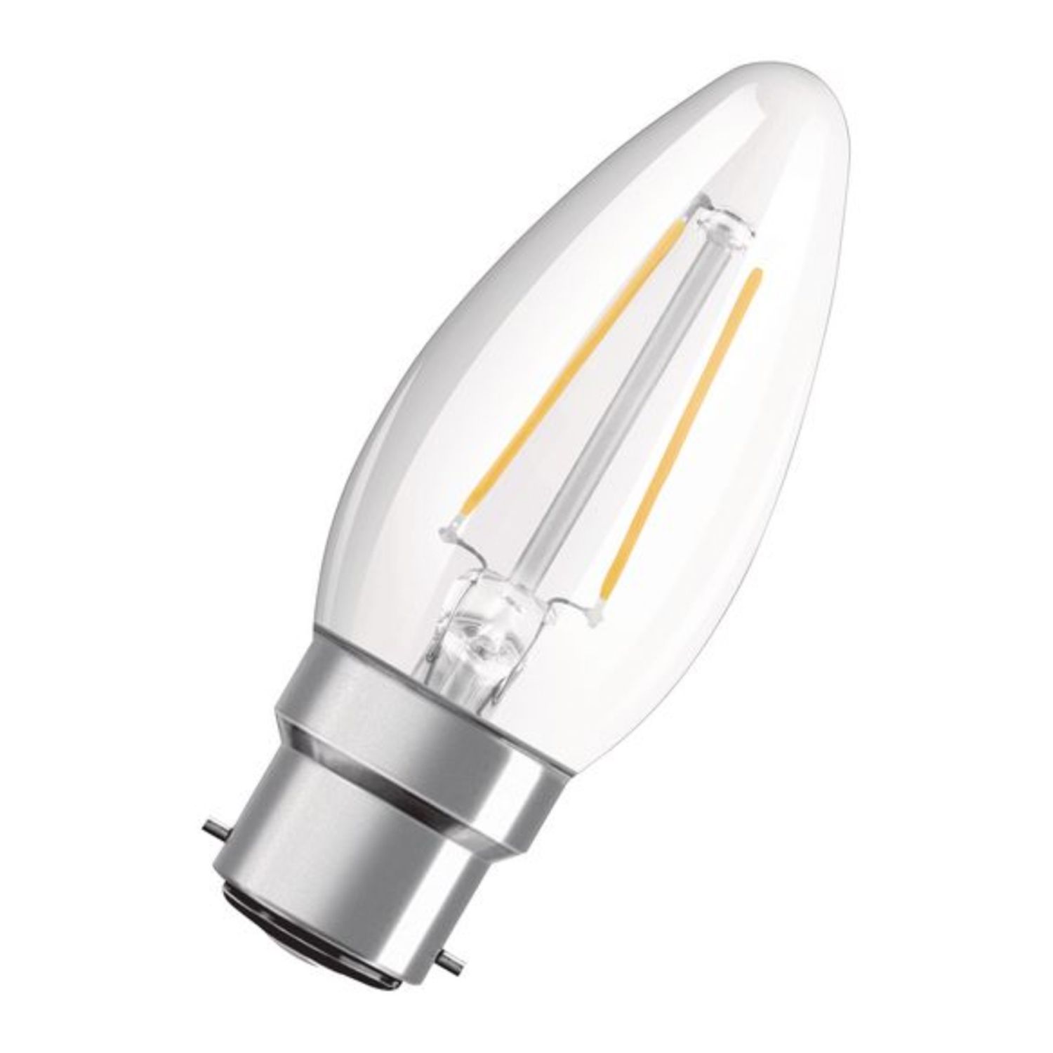 Osram Parathom Retrofit Classic B22d B 2.5W 827 Filament | Extra Warm White - Replaces 25W Osram Parathom Retrofit Classic B22d B 2.5W 827 Filament | Extra Warm White - Replaces 25W