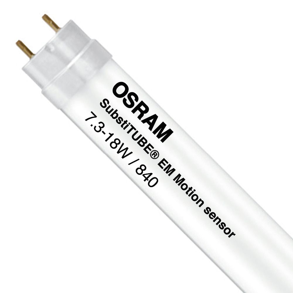 Osram SubstiITUBE EM Motion Sensor T8 7.3W 840 60cm | Kaltweiß - Ersatz für 18W Osram SubstiITUBE EM Motion Sensor T8 7.3W 840 60cm | Kaltweiß - Ersatz für 18W